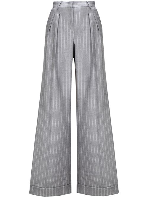 Pantaloni maxi Nathalie The Andamane | T160407CTNP227GREY/WHITE